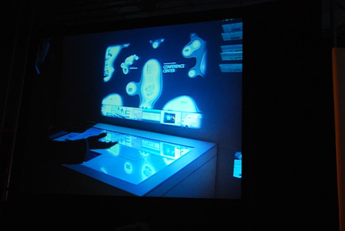 Bureau du futur tactile