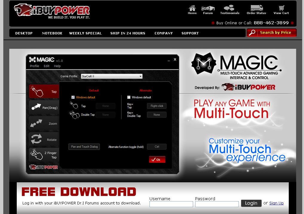 iBuyPower-multitouch